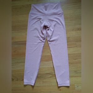 Aritzia "Golden" Cropped Legging Tart Pink Size 10